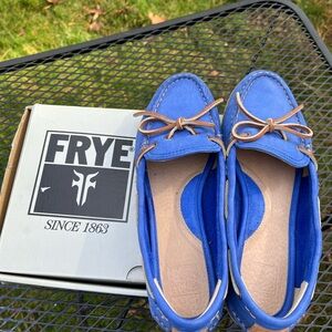 FRYE Quincy Tie Boat Shoe Size 7